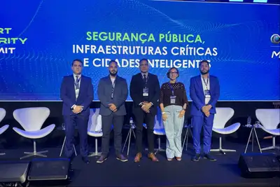 notícia: Exemplo nacional na Segurança Pública, Governo do Amapá é destaque durante evento tecnológico do setor, em Pernambuco