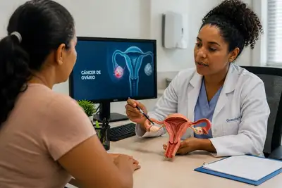notícia: Governo do Amapá alerta para câncer de ovário, doença silenciosa que atinge principalmente mulheres acima dos 50 anos
