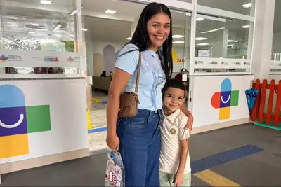 notícia: 'Enfrento 14h de barco pelo meu filho. Aqui ele é bem cuidado', diz mãe de paciente em tratamento na rede hospitalar do Governo do Amapá