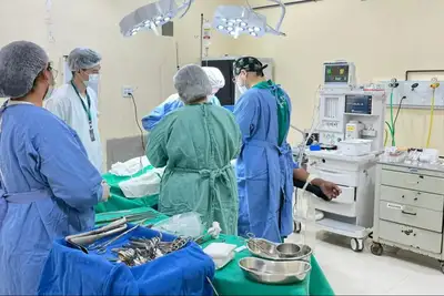 notícia: Governo do Amapá intensifica cirurgias vasculares no HE e reduz demanda com mutirão
