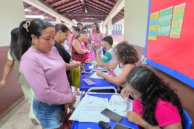 notícia:  Mais Sorriso segue com grande procura por atendimentos médicos e odontológicos no Pacuí