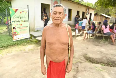 notícia: 'Fui atendido perto da minha família e da minha terra', diz indígena em  ação integrada do Governo do Amapá