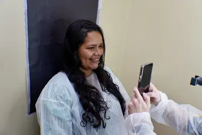 notícia: 'Vocês realizaram meu sonho', diz moradora do São Tomé, no Pacuí, ao recuperar o sorriso após mais de 15 anos de espera