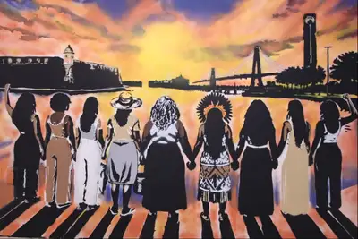 notícia:  Mural in memoriam às vítimas de feminicídio no Amapá é inaugurado pelo Governo do Estado em parceria com o Ministério das Mulheres