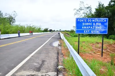 Galeria:  Entrega da Ponte do Meruoca - Maratonando Amapá