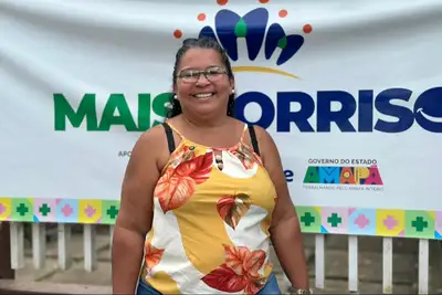 notícia: Sete dentes, um novo sorriso e a autoestima de volta: moradora do Pacuí emociona-se após atendimento do Mais Sorriso