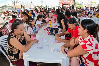 notícia:  Miracema em festa: Governo do Amapá faz homenagem histórica às mães do residencial, em Macapá
