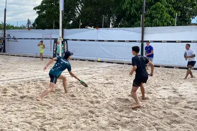 notícia: Circuito Amapaense de Beach Tennis reúne número recorde de atletas em Santana