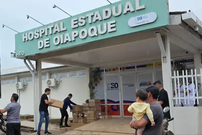 notícia: Hospital Estadual de Oiapoque realiza cerca de 4 mil atendimentos mensais e reforça acesso a consultas especializadas