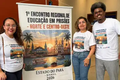 notícia: Governo do Amapá fortalece debate sobre educação prisional em encontro regional no Pará