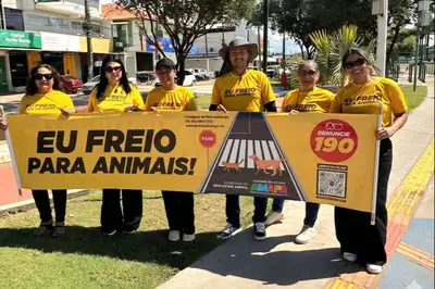 notícia: Governo do Estado intensifica conscientização sobre a segurança de animais domésticos e silvestres em vias públicas