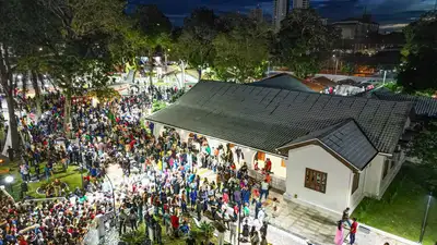 notícia: Inaugurado pelo Governo do Estado, Parque Residência funcionará de terça a domingo, com opções de lazer durante o dia e a noite