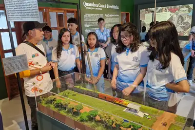 notícia: Governo do Amapá promove excursões pedagógicas de escolas públicas ao novo Parque Residência