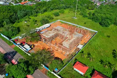 notícia: Governo do Amapá avança na construção do novo Centro de Especialidades Odontológicas (CEO) em Macapá
