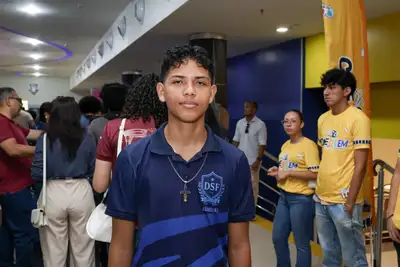 notícia: ‘É uma oportunidade de conhecer o cinema e acessar a cultura’, comemora aluno no Cine Jovem do Governo do Amapá