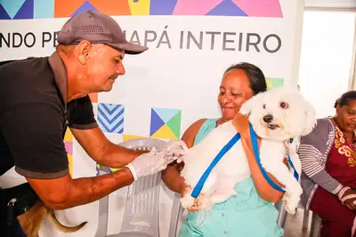 notícia: Governo do Amapá realiza segundo dia do ‘I Circuito Pet Habitacional’ com serviços gratuitos no Macapaba