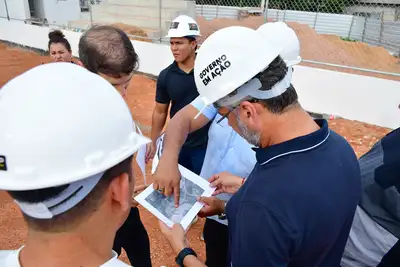 Galeria:  Visita na Obra da Arena do Bairro Jardim América