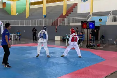 notícia: Governo do Amapá realiza seletiva estadual de Taekwondo dos Jogos Escolares Amapaenses
