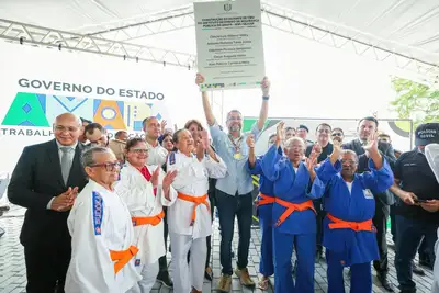 notícia: ‘Formação continuada com um padrão de qualidade para a Segurança Pública’ afirma governador Clécio ao entregar ampliação do IESP, em Macapá