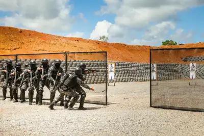 galeria:  Entrega da Ampliação da IESP com Novo Estande de Tiro