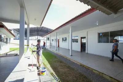 galeria: Visita nas Obras de Reconstrução da Escola Estadual Lauro Chaves