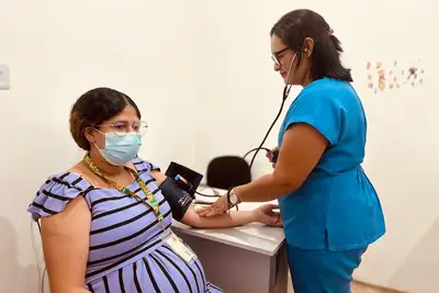 notícia: Governo do Amapá garante inclusão e acessibilidade no pré-natal de gestante surda em Santana