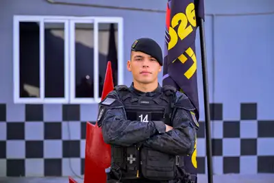 notícia: ‘Mais preparado para proteger a sociedade’, diz militar formado no VI Curso de Força Tática do Amapá