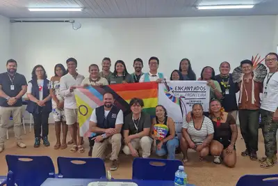 notícia:  'Encantados da Fronteira' revoluciona e mobiliza o Estado em defesa da população indígena LGBTQIAPN+