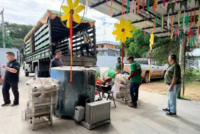 notícia: Governo do Amapá impulsiona desenvolvimento rural no Vale do Jari com entrega de equipamentos para produção agrícola e pecuária