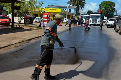 notícia: Plano de Verão: intervenção de infraestrutura urbana do Governo do Amapá visa solucionar problemas históricos no município de Santana