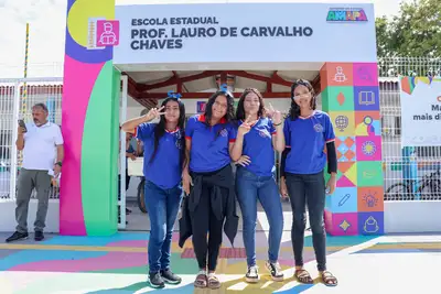 notícia: Governo do Amapá entrega Escola Estadual Lauro Chaves totalmente reconstruída na Zona Sul de Macapá