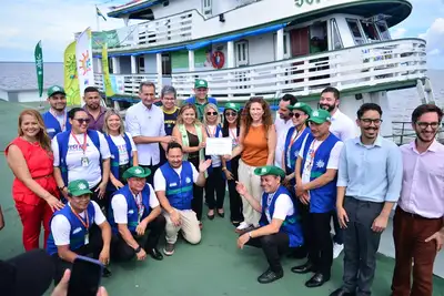 galeria: Visita da Ministra da Gestão e Inovação ao Barco Super Fácil das Águas