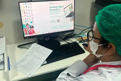 notícia: Governo do Amapá inicia implantação de prontuário eletrônico no Hospital da Criança e do Adolescente