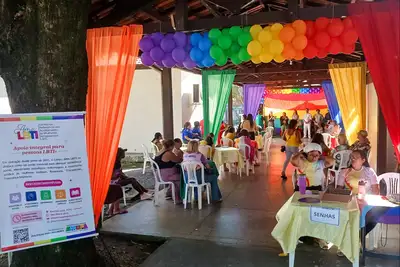 notícia: Governo do Estado celebra 5 anos do Centro Ama-LBTI com ação de saúde e cidadania, em Macapá 