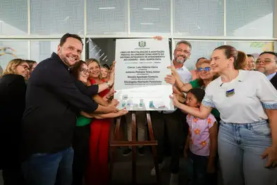 Galeria:  Entrega do Super Fácil da Zona Norte Totalmente Reconstruído