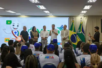 notícia: Governador Clécio lança programa +Vacina e amplia imunização em Macapá: ‘para chegar às pessoas e salvar vidas’ 