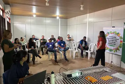 notícia: Sema capacita integrantes da Comissão Interinstitucional Municipal de Educação Ambiental de Tartarugalzinho