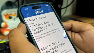 notícia: Governo do Amapá abre inscrições para 60 vagas gratuitas em curso técnico de Petróleo e Gás para estudantes da rede estadual