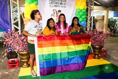 notícia: Esquenta do orgulho e Quarta Lilás, uma noite cultural realizada na frente da cidade de Macapá na 26ª parada LGBTQIAPN+