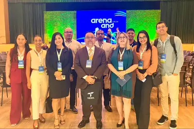 notícia:  Servidores do Detran Amapá participam da Arena AND 2026 e reforçam intercâmbio nacional sobre inovação no trânsito