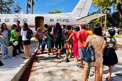 notícia: Projeto ‘Caps Verão’ promove imersão cultural para pacientes e familiares no Parque Residência