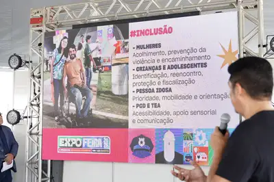 notícia: Expofeira 2026 implanta projeto 'Feira Inclusiva' com foco em acessibilidade e proteção