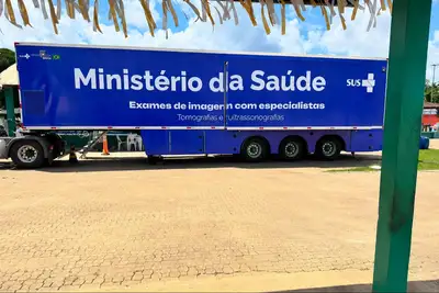 notícia: Governo do Amapá amplia acesso a exames especializados com chegada da Carreta de Tomografia em Tartarugalzinho