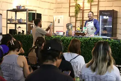 notícia: Chef Manoel Maciel exalta a gastronomia regional na 3ª Feira Internacional de Oiapoque com a sobremesa "Amapá Sabor"