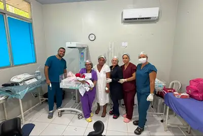 notícia: Governo do Amapá registra 7 partos de janeiro a julho com atendimento humanizado em Vitória do Jari