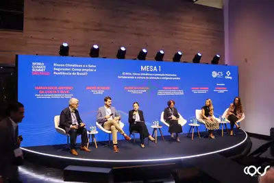 notícia: Amapá apresenta concessões florestais como estratégia de enfrentamento às mudanças climáticas durante a São Paulo Climate Week