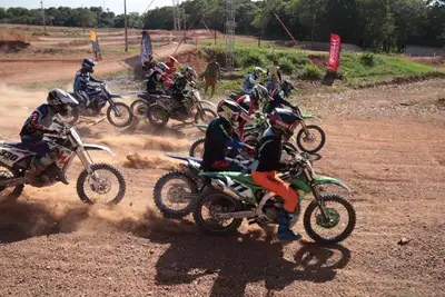 notícia: Campeonato Estadual de Motocross é destaque esportivo da Expofeira 2026, deste domingo, 9