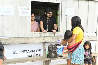 notícia: Governo do Amapá reúne atendimento especializado e ações de saúde nos territórios indígenas