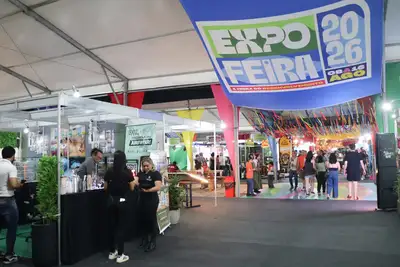 notícia: Pavilhão Minha Primeira Empresa reúne mais de 40 estandes de novos negócios na Expofeira 2026