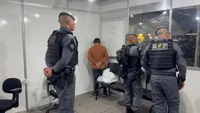 notícia: Reconhecimento fácil identifica quatro foragidos da justiça no primeiro fim de semana da Expofeira 2026